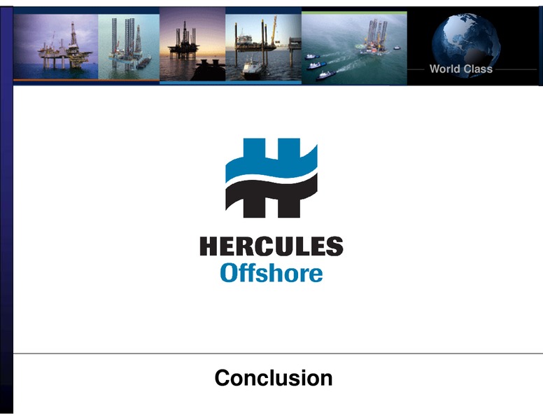 UBS Global Oil & Gas Conference – Hercules Offshore, Inc. – slide 21