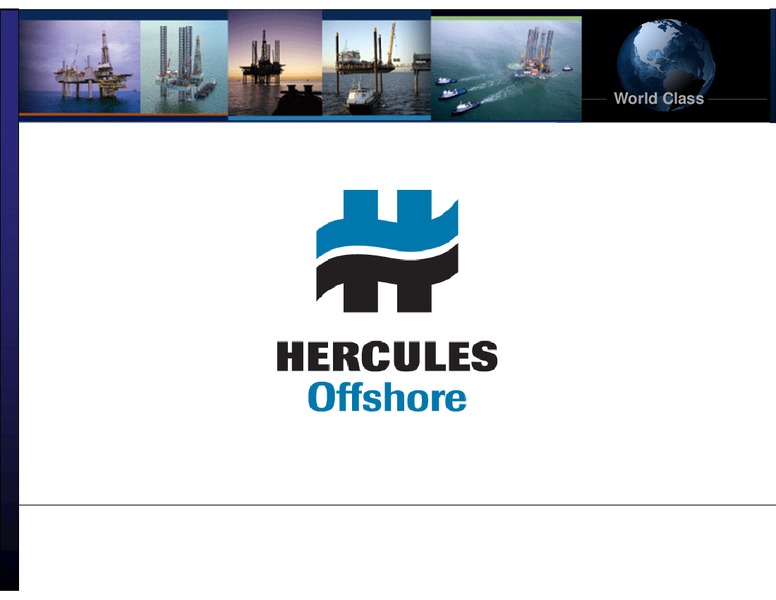 UBS Global Oil & Gas Conference – Hercules Offshore, Inc. – slide 30
