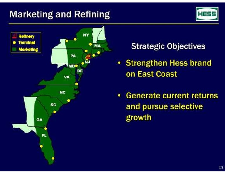 BofA Merrill Lynch's Global Energy Conference – Hess Corp – slide 23
