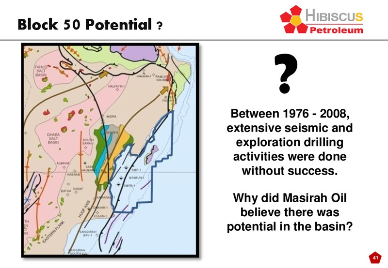 INVESTOR PRESENTATION – Hibiscus Petroleum – slide 41