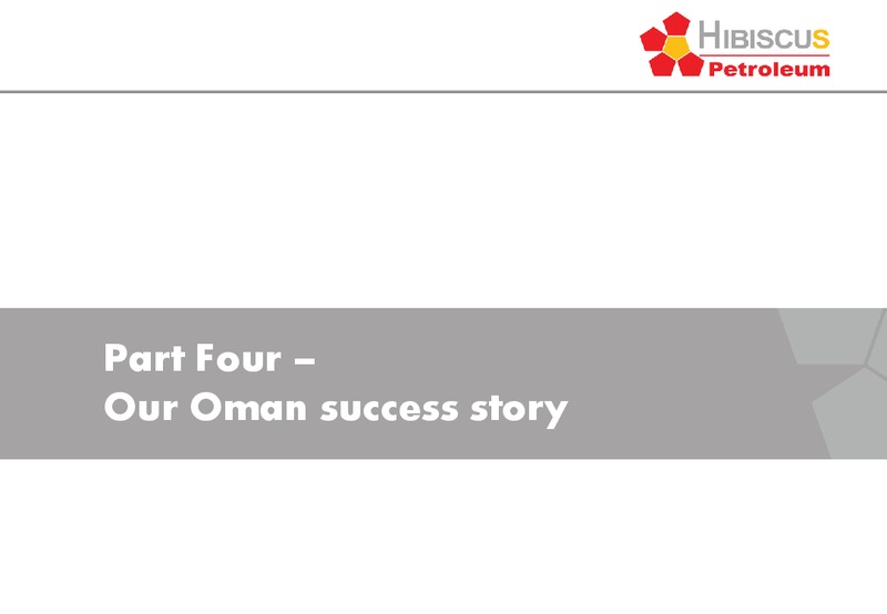 INVESTOR PRESENTATION – Hibiscus Petroleum – slide 38