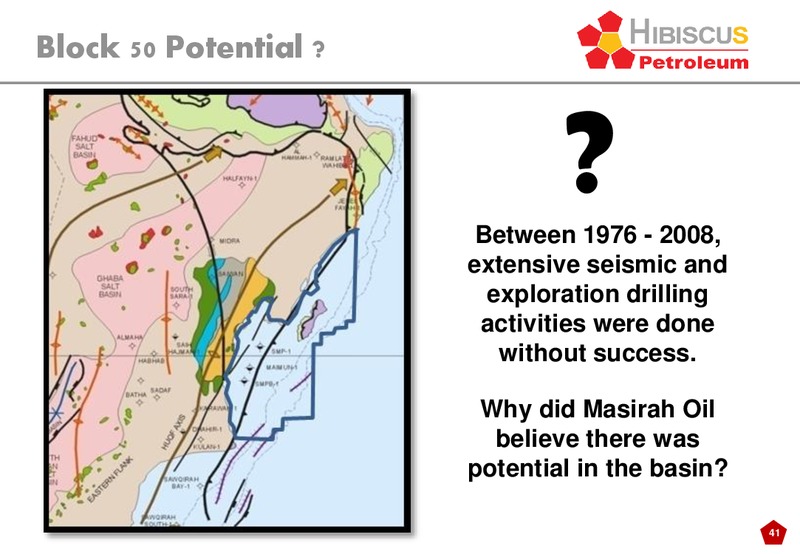 INVESTOR PRESENTATION – Hibiscus Petroleum – slide 41