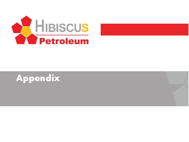 INVESTOR PRESENTATION – Hibiscus Petroleum – slide 34
