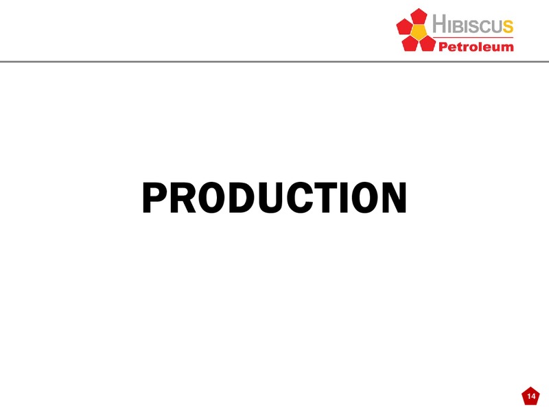 Investor Presentation – Hibiscus Petroleum – slide 14