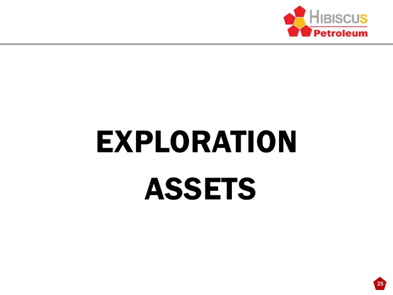 INVESTOR PRESENTATION – Hibiscus Petroleum – slide 25