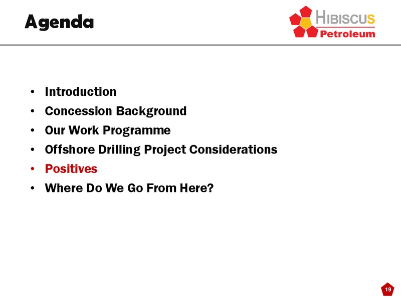 Offshore Development Oman 2014 Conference – Hibiscus Petroleum – slide 19