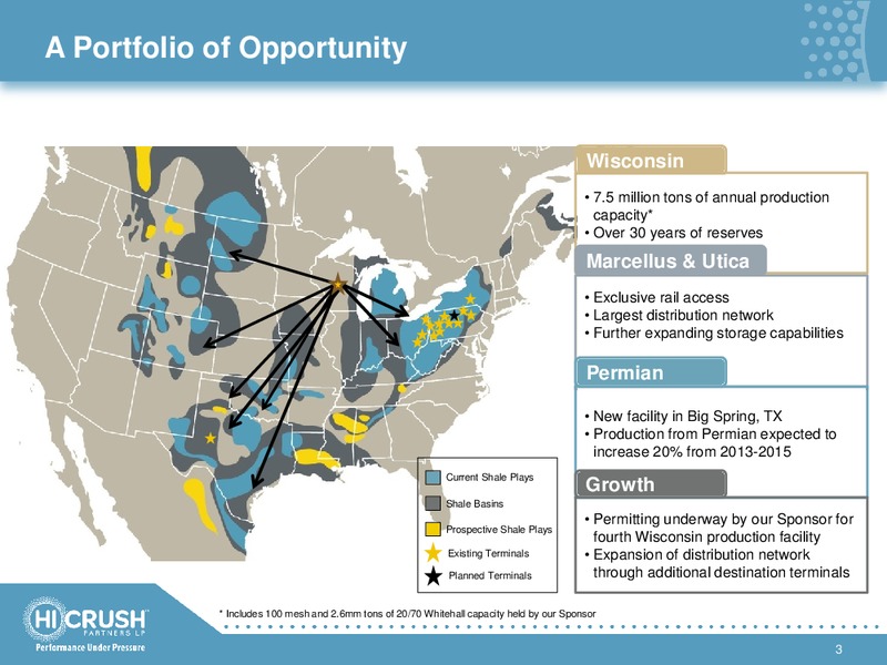 COWEN ULTIMATE ENERGY CONFERENCE – Hi-Crush Partners Lp – slide 2