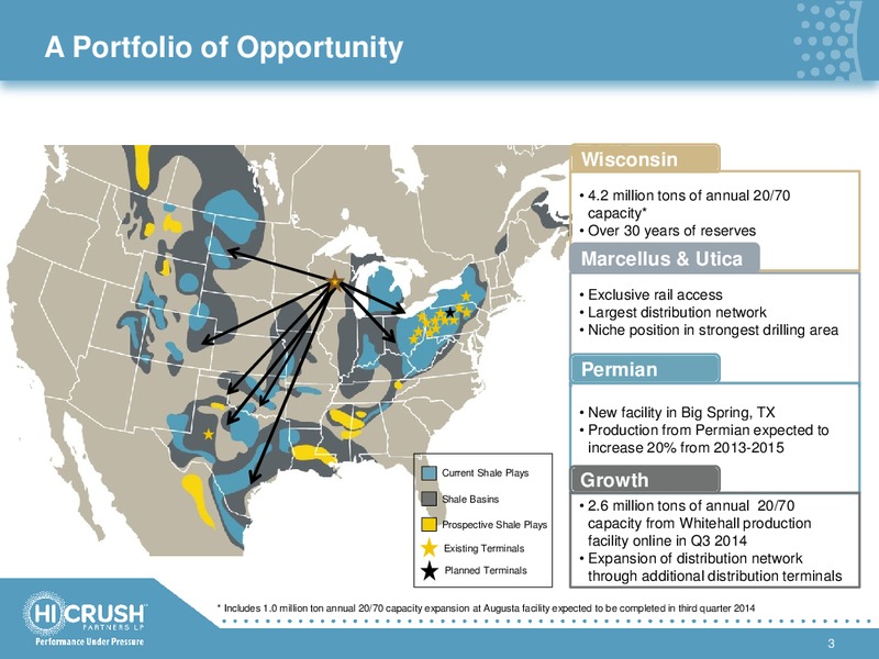 INVESTOR PRESENTATION – Hi-Crush Partners Lp – slide 2