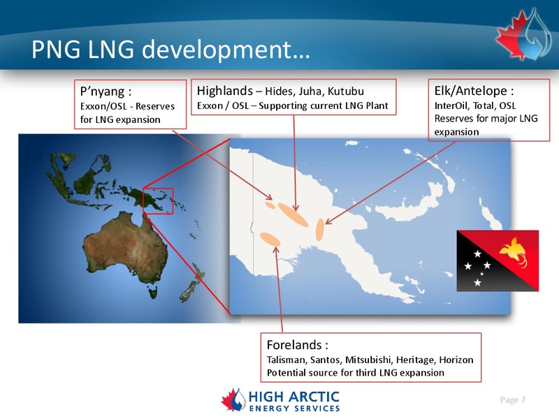 Investor Presentation – High Arctic Energy Services – slide 6