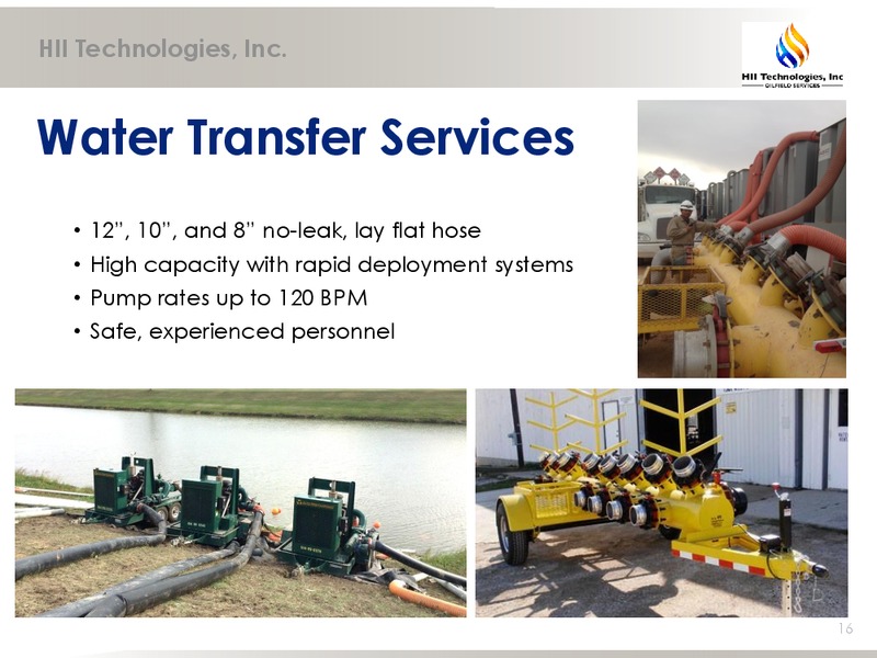Corporate Presentation – Hii Technologies Inc. – slide 15