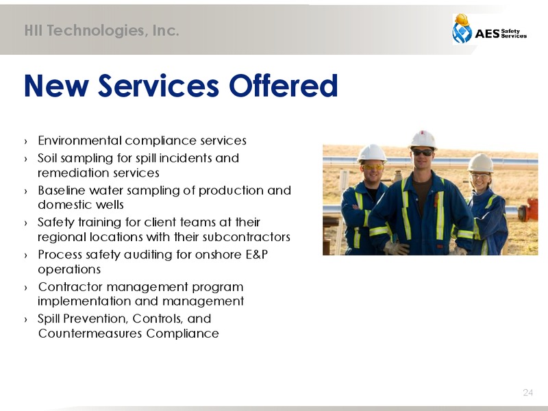Corporate Presentation – Hii Technologies Inc. – slide 23
