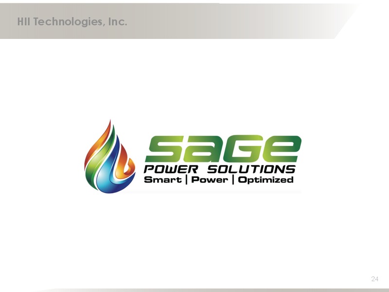 APRIL 2015 CORPORATE PRESENTATION – Hii Technologies Inc. – slide 23
