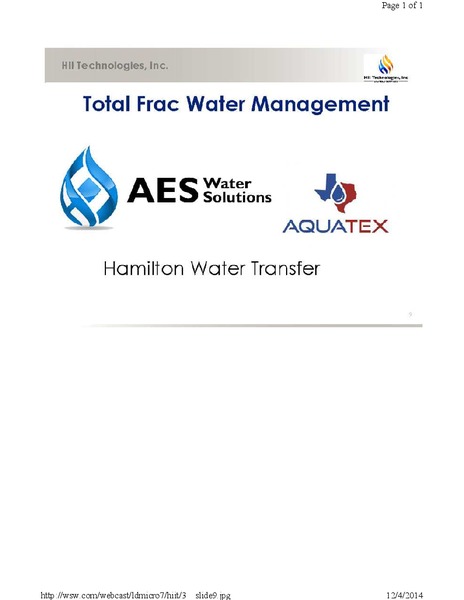 DECEMBER 2014 CORPORATE PRESENTATION – Hii Technologies Inc. – slide 9