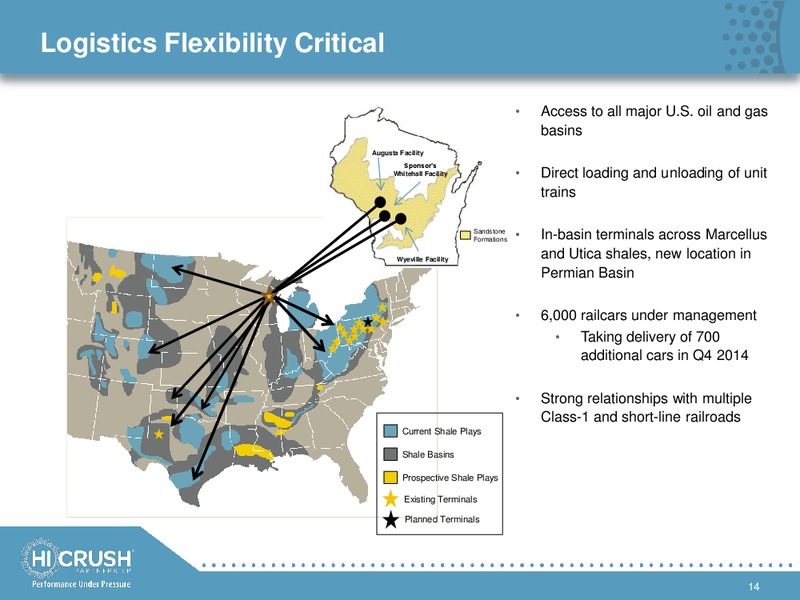 GOLDMAN SACHS GLOBAL ENERGY CONFERENCE – Hi-Crush Partners Lp – slide 13