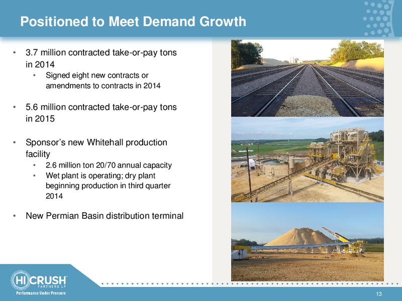 Investor Presentation – Hi-Crush Partners Lp – slide 12