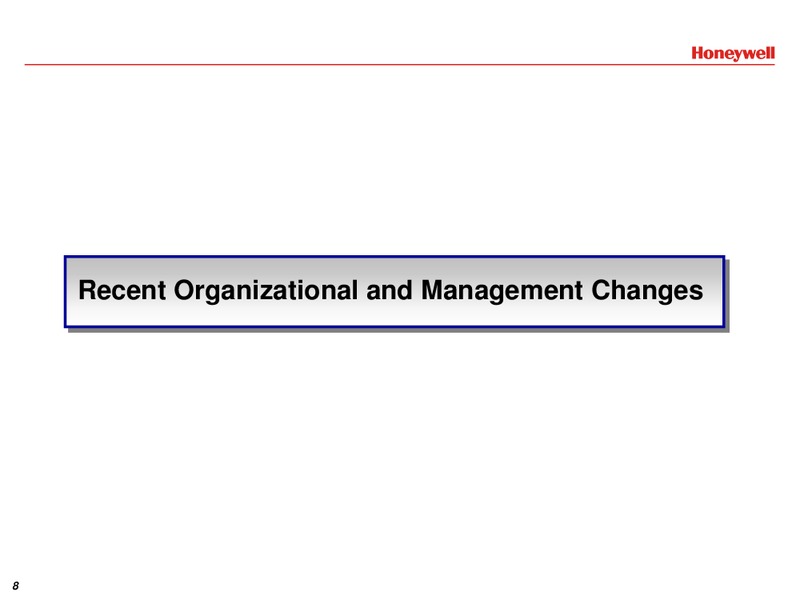 Outreach Meetings – Honeywell International Inc. – slide 7