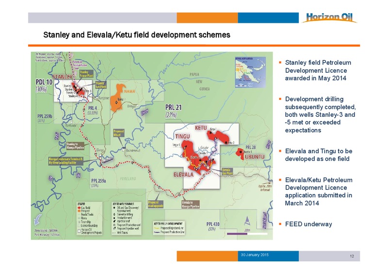 Investor Presentation – Horizon Oil Ltd. – slide 11