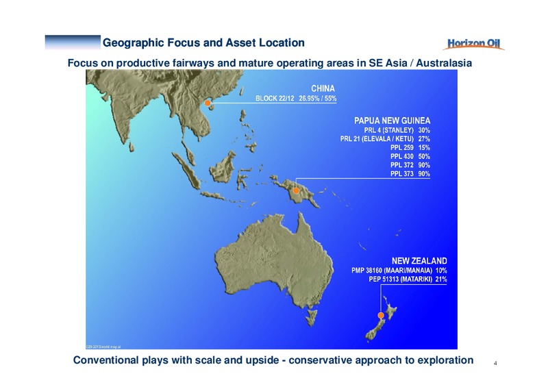 JULY 2013 INVESTOR PRESENTATION – Horizon Oil Ltd. – slide 5