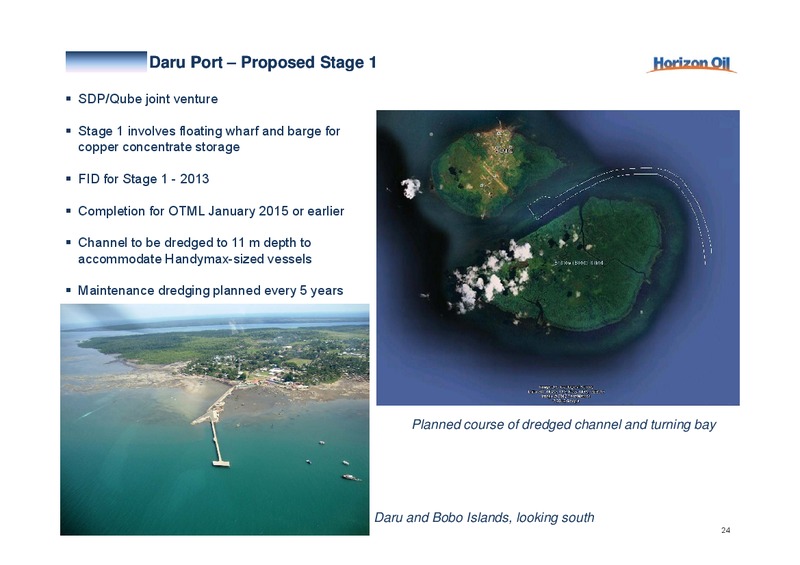 JULY 2013 INVESTOR PRESENTATION – Horizon Oil Ltd. – slide 25