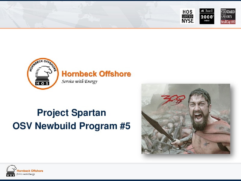Investor Presentation – Hornbeck Offshore – slide 25