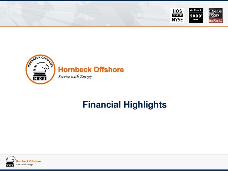 Investor Presentation – Hornbeck Offshore – slide 36