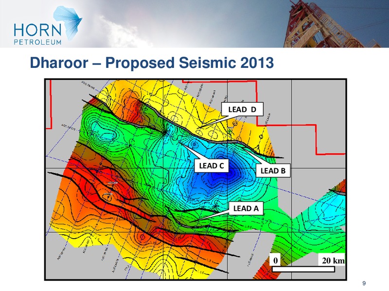 Rift Valley Exploration   East Africa – Horn Petroleum Corporation – slide 9