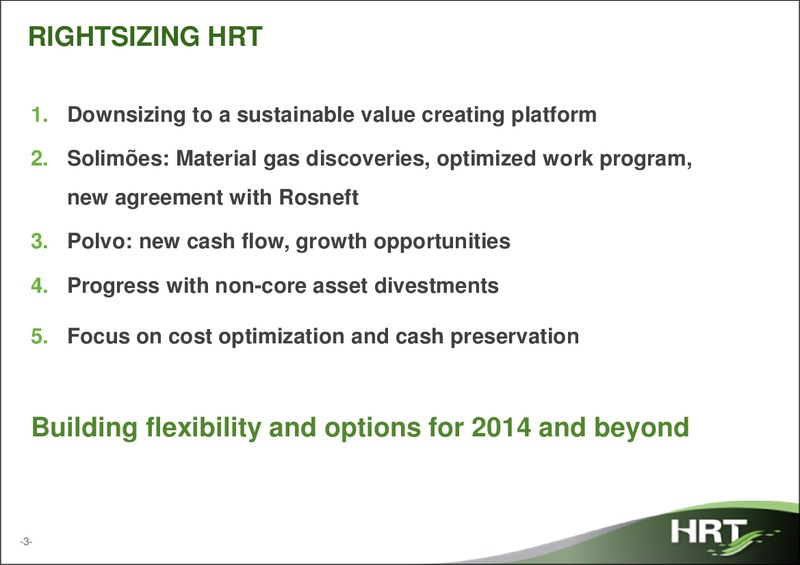 Institutional Presentation – Hrt Participoes Em Petroleo Sa – slide 2