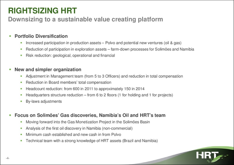 Institutional Presentation – Hrt Participoes Em Petroleo Sa – slide 3