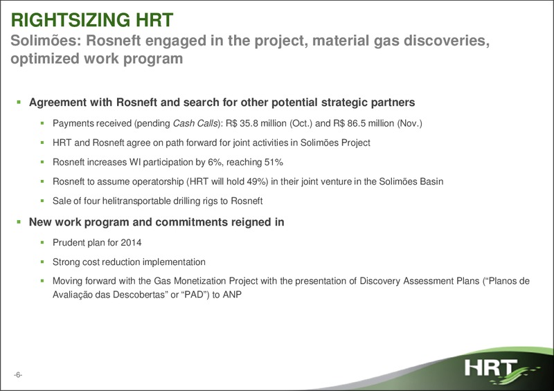 Institutional Presentation – Hrt Participoes Em Petroleo Sa – slide 5