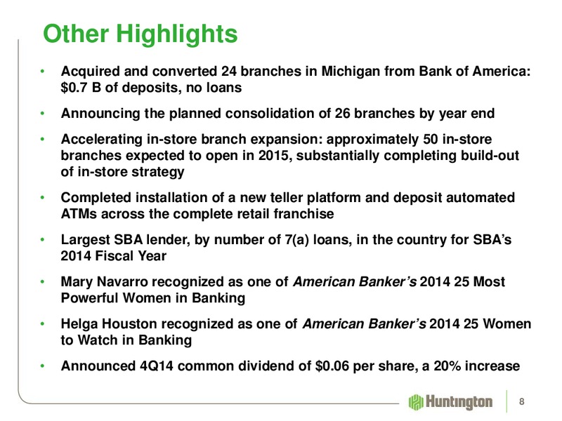2014 Q3 EARNINGS REVIEW – Huntington Energy – slide 7