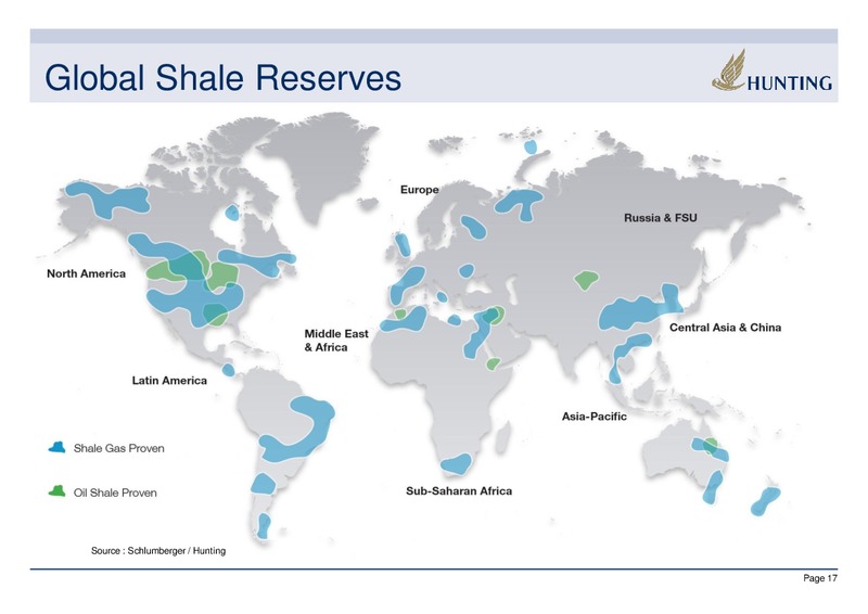 2010 ANNUAL RESULTS – Hunting Plc – slide 17
