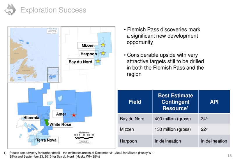 TD London Energy Conference – Husky Energy Inc. – slide 18