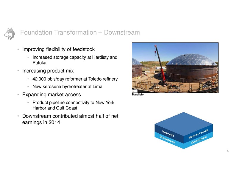 MAY 2014 ANNUAL MEETING – Husky Energy Inc. – slide 5