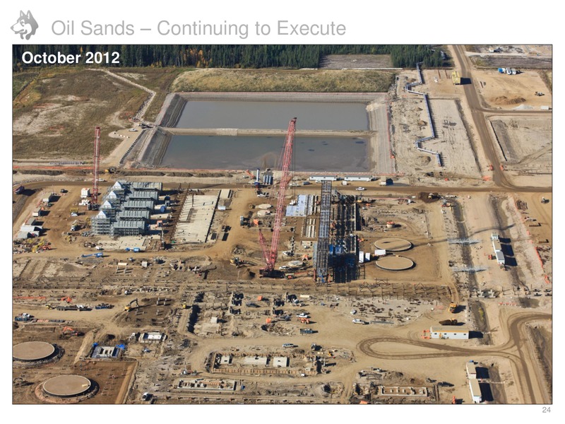 2012 ANNUAL GENERAL MEETING – Husky Energy Inc. – slide 24