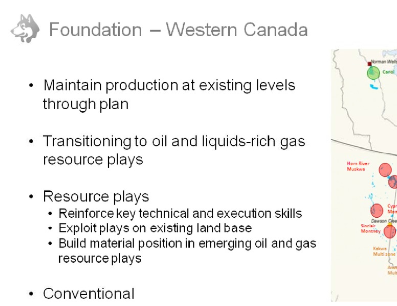UBS GLOBAL OIL AND GAS CONFERENCE – Husky Energy Inc. – slide 5