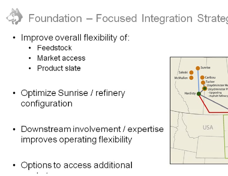 UBS GLOBAL OIL AND GAS CONFERENCE – Husky Energy Inc. – slide 8