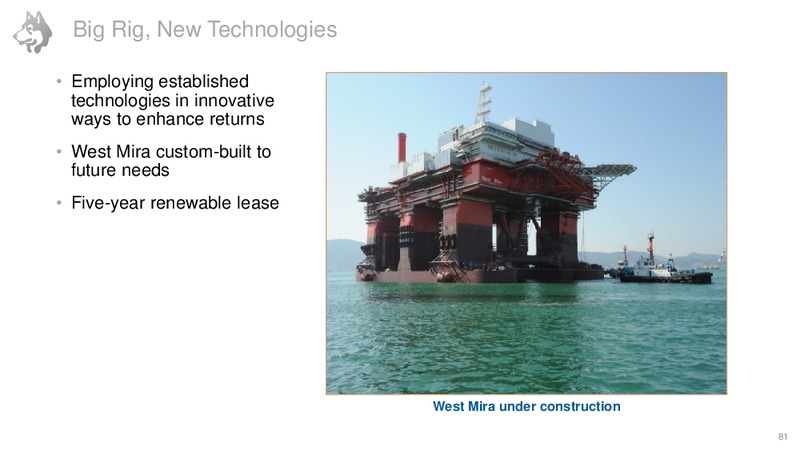 Investor Day – Husky Energy Inc. – slide 81
