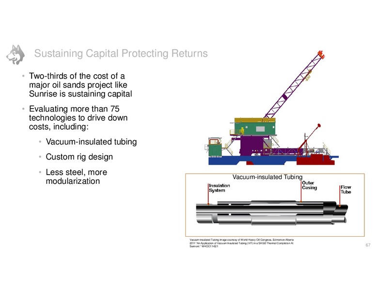 JUNE 2014 INVESTOR DAY – Husky Energy Inc. – slide 67