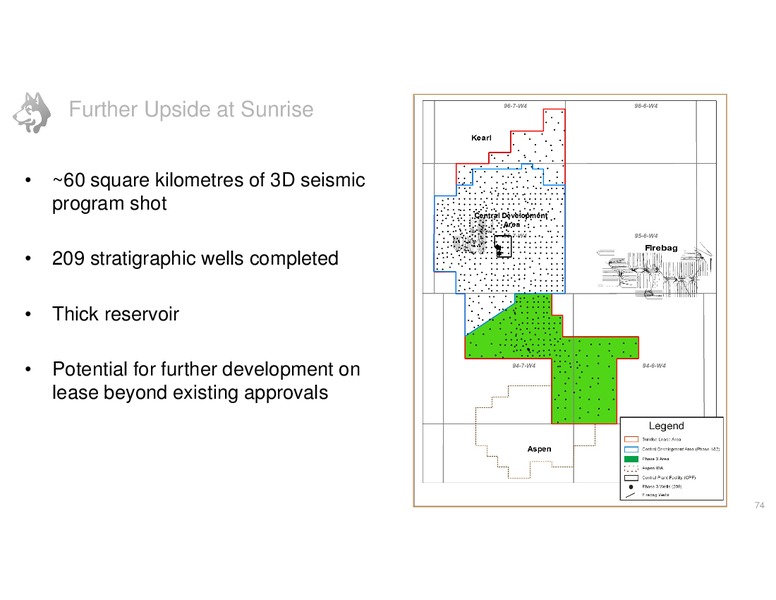 JUNE 2014 INVESTOR DAY – Husky Energy Inc. – slide 74