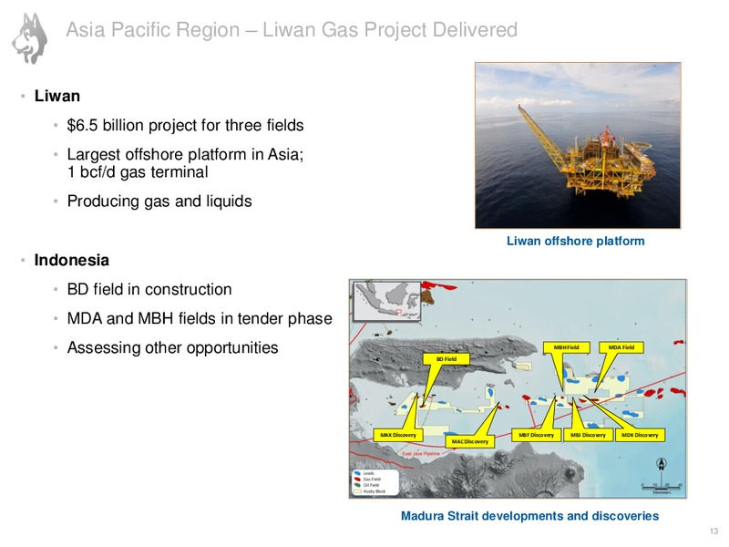 Corporate Presentation – Husky Energy Inc. – slide 13