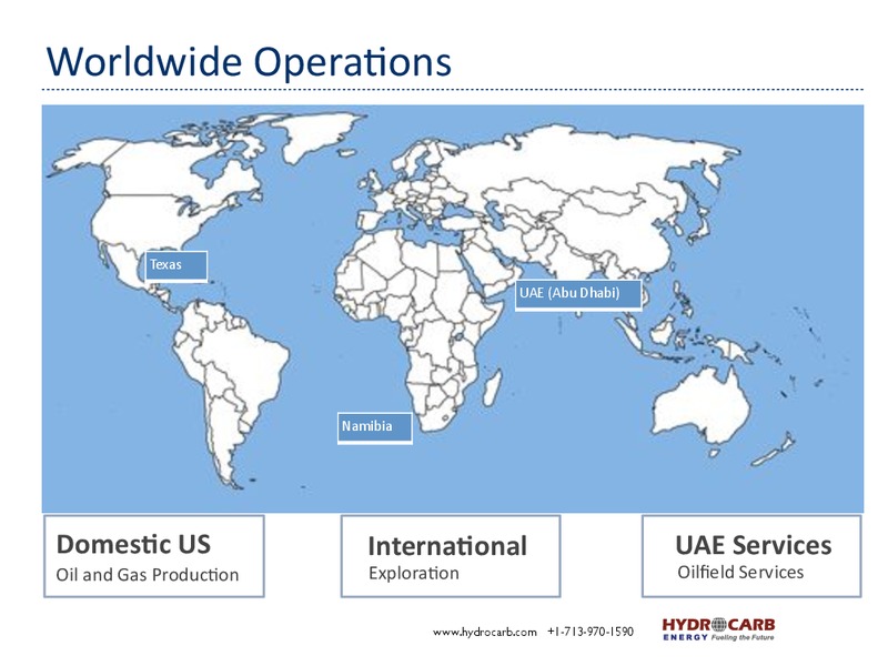 INVESTOR PRESENTATION – Huntington Energy – slide 2
