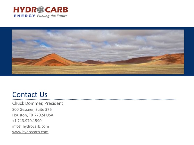 INVESTOR PRESENTATION – Huntington Energy – slide 15