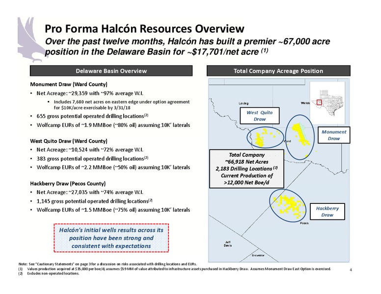 February 2018 Investor Presentation – Halcon Resources Corp – slide 2