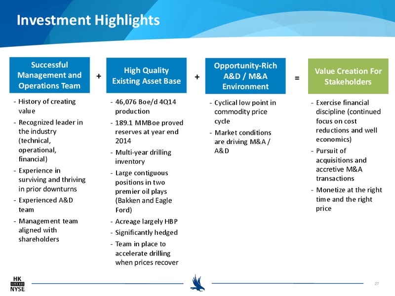 February 2015 Investor Presentation – Halcon Resources Corp – slide 25