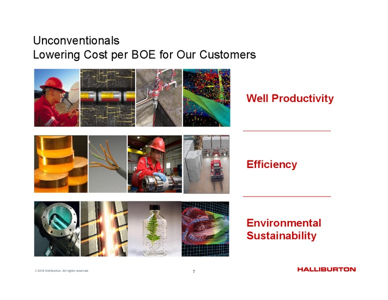 4Q 2018 Update – Halliburton – slide 7