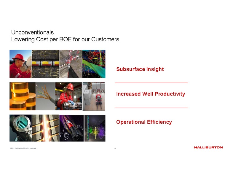 4Q 2019 Earnings Presentation – Halliburton – slide 7