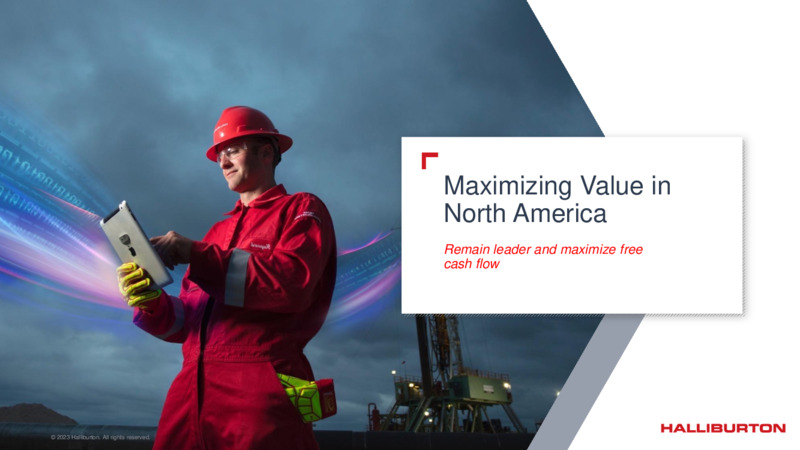 1Q 2023 Update – Halliburton – slide 12