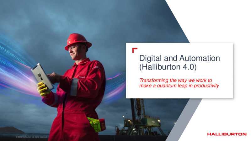 1Q 2023 Update – Halliburton – slide 17