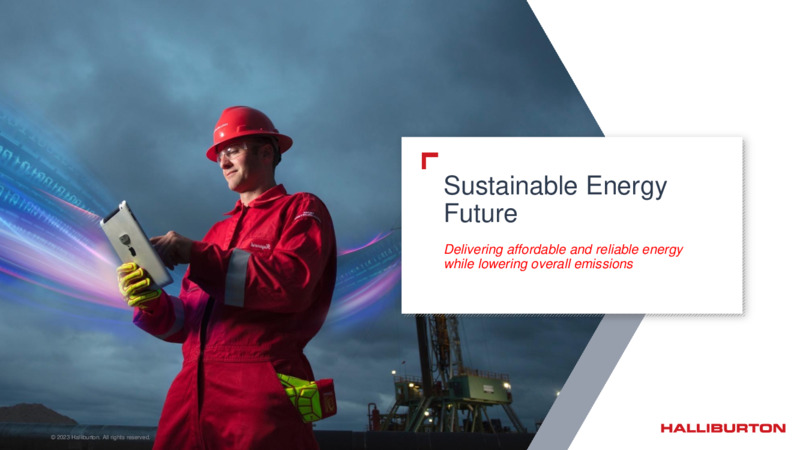 1Q 2023 Update – Halliburton – slide 20