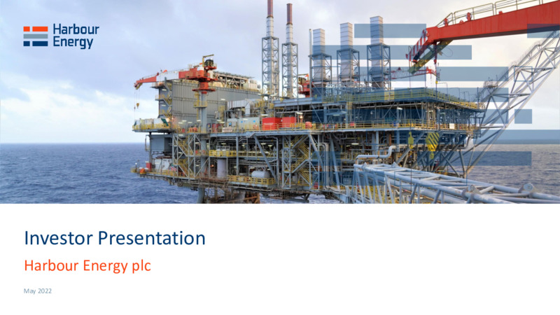 Q1 2022 Earnings Presentation – Harbour Energy Ltd. – slide 1
